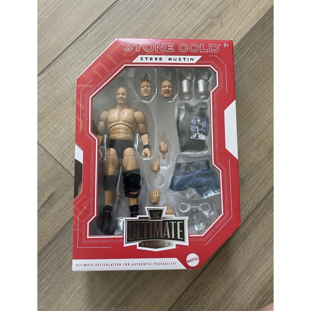 WWE Ultimate Edition Monday Night Wars Stone Cold Steve Austin Action Figure NEW